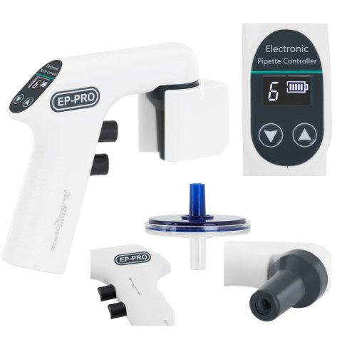 Pipetor automatyczny akumulatorowy 6 prędkości 0.1 - 100 ml Pipetor automatyczny akumulatorowy 6 prędkości 0.1 - 100 ml