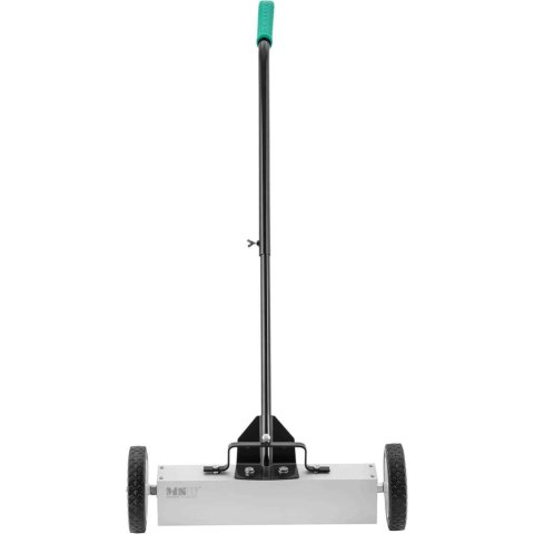 Miotła zamiatarka magnetyczna do zbierania opiłków gwoździ na kółkach szer. 45 cm Miotła zamiatarka magnetyczna do zbierania opiłków gwoździ na kółkach szer. 45 cm