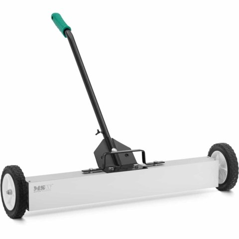 Miotła zamiatarka magnetyczna do zbierania opiłków gwoździ na kółkach szer. 75 cm Miotła zamiatarka magnetyczna do zbierania opiłków gwoździ na kółkach szer. 75 cm