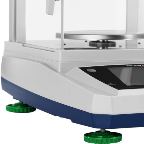 Waga laboratoryjna analityczna ze szklaną osłoną panelem dotykowym LCD 600 g / 0.01 g Waga laboratoryjna analityczna ze szklaną osłoną panelem dotykowym LCD 600 g / 0.01 g