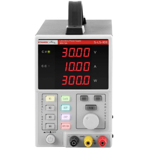 Zasilacz laboratoryjny serwisowy 0-30 V 0-10 A DC 300 W LED RS485 Zasilacz laboratoryjny serwisowy 0-30 V 0-10 A DC 300 W LED RS485