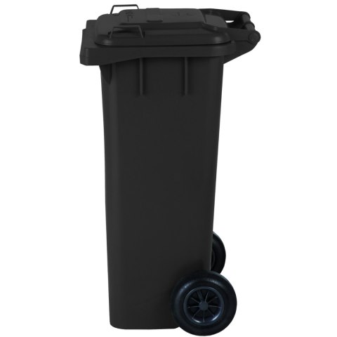 Pojemnik kosz kubeł na odpady śmieci EUROPLAST 80L czarny Pojemnik kosz kubeł na odpady śmieci EUROPLAST 80L czarny