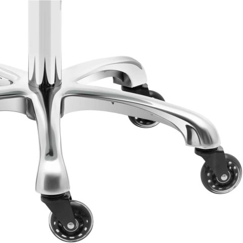 Taboret stołek hoker kosmetyczny siodłowy na kółkach York do 150 kg pistacjowy Taboret stołek hoker kosmetyczny siodłowy na kółkach York do 150 kg pistacjowy