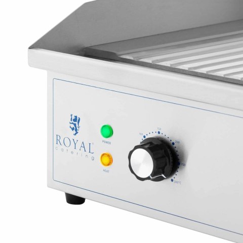 Grill elektryczny płyta grillowa ryflowana 700 x 400 mm 4400 W Grill elektryczny płyta grillowa ryflowana 700 x 400 mm 4400 W