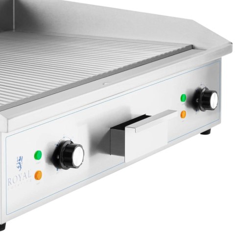 Grill elektryczny płyta grillowa ryflowana 700 x 400 mm 4400 W Grill elektryczny płyta grillowa ryflowana 700 x 400 mm 4400 W