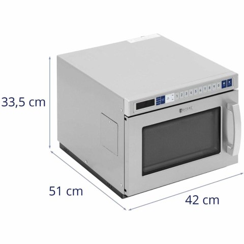 Kuchenka mikrofalowa gastronomiczna 100 programów 3000 W 17 l Kuchenka mikrofalowa gastronomiczna 100 programów 3000 W 17 l