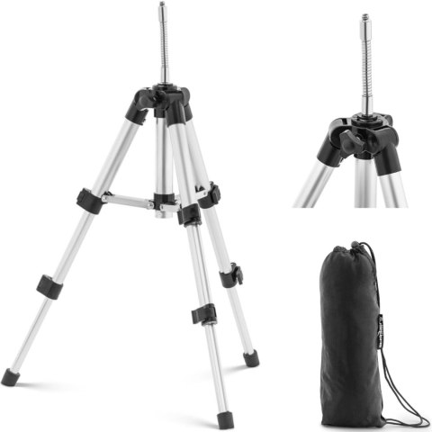 Statyw tripod do lasera krzyżowego aparatu 27-40 cm gwint 1/4'' Statyw tripod do lasera krzyżowego aparatu 27-40 cm gwint 1/4''