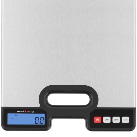 Waga pocztowa do paczek listów z uchwytem 45 x 32 cm LCD 150 kg / 100 g Waga pocztowa do paczek listów z uchwytem 45 x 32 cm LCD 150 kg / 100 g
