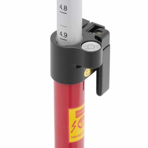 Tyczka geodezyjna pod pryzmat lustro składana śr. 32mm długość 2.5m Tyczka geodezyjna pod pryzmat lustro składana śr. 32mm długość 2.5m