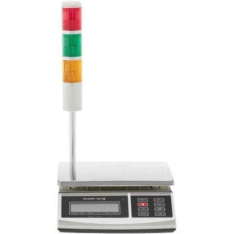 Waga pocztowa z kolumną sygnalizacyjną świetlną LCD 3kg / 1g Waga pocztowa z kolumną sygnalizacyjną świetlną LCD 3kg / 1g