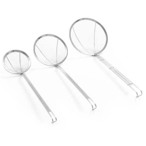 Cedzak sitko do smażenia w głębokim oleju ze stali nierdzewnej śr. 100 mm - Hendi 640104 Cedzak sitko do smażenia w głębokim oleju ze stali nierdzewnej śr. 100 mm - Hendi 640104