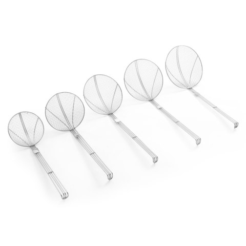 Cedzak sitko do smażenia w głębokim oleju ze stali nierdzewnej śr. 200 mm - Hendi 640609 Cedzak sitko do smażenia w głębokim oleju ze stali nierdzewnej śr. 200 mm - Hendi 640609