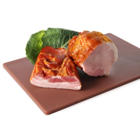 Deska do krojenia HACCP do mięsa i wędlin 450x300mm brązowa - Hendi 825556 Deska do krojenia HACCP do mięsa i wędlin 450x300mm brązowa - Hendi 825556