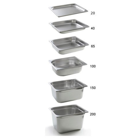 Pojemnik GN 1/2 Kitchen Line perforowany wys. 100 mm - Hendi 807330 Pojemnik GN 1/2 Kitchen Line perforowany wys. 100 mm - Hendi 807330