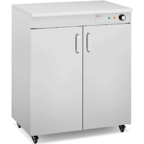 Podgrzewacz do talerzy szafa grzewcza na kółkach do 120 talerzy śr. 29 cm 800 W Podgrzewacz do talerzy szafa grzewcza na kółkach do 120 talerzy śr. 29 cm 800 W
