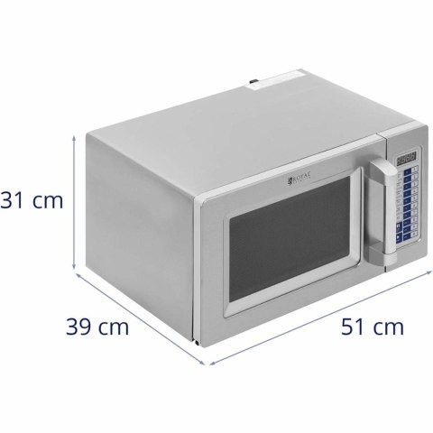 Profesjonalna kuchenka mikrofalowa 100 programów 25L 1550W Profesjonalna kuchenka mikrofalowa 100 programów 25L 1550W