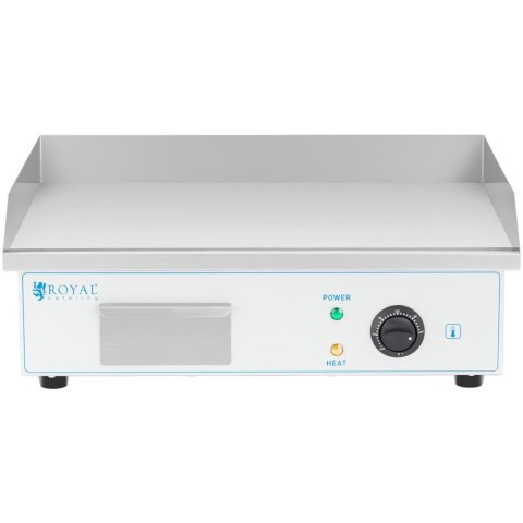 Grill elektryczny płyta grillowa gładka 550 x 350 mm 3000 W Grill elektryczny płyta grillowa gładka 550 x 350 mm 3000 W