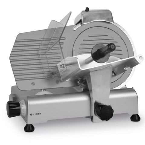 Krajalnica do wędlin i sera Hendi Kitchen Line 250 z powłoką teflonową 150W - Hendi 210222 Krajalnica do wędlin i sera Hendi Kitchen Line 250 z powłoką teflonową 150W - Hendi 210222