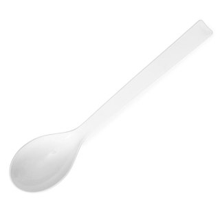 Łyżka do sałatek z tworzywa SAN do 80C biała dł. 335 mm - Hendi 564400