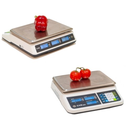 Waga CAS kalkulacyjna z możliwością legalizacji 15kg / 5g - CAS 580417 Waga CAS kalkulacyjna z możliwością legalizacji 15kg / 5g - CAS 580417