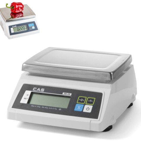 Waga kuchenna wodoodporna z legalizacją 30kg / 10g - CAS 580387 Waga kuchenna wodoodporna z legalizacją 30kg / 10g - CAS 580387