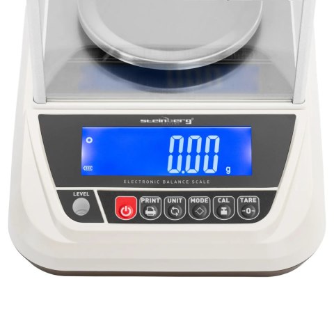 Waga laboratoryjna analityczna ze szklaną osłoną LCD 3000 g / 0.01 g Waga laboratoryjna analityczna ze szklaną osłoną LCD 3000 g / 0.01 g