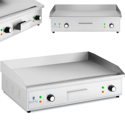 Grill elektryczny płyta grillowa gładka 727 x 420 mm 4400 W Grill elektryczny płyta grillowa gładka 727 x 420 mm 4400 W