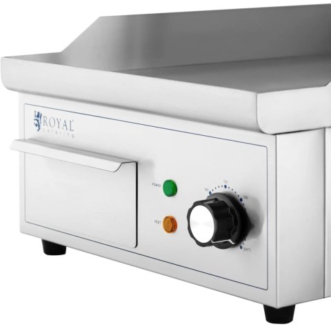 Grill elektryczny płyta grillowa gładka ryflowana 360 x 380 mm 2000 W Grill elektryczny płyta grillowa gładka ryflowana 360 x 380 mm 2000 W