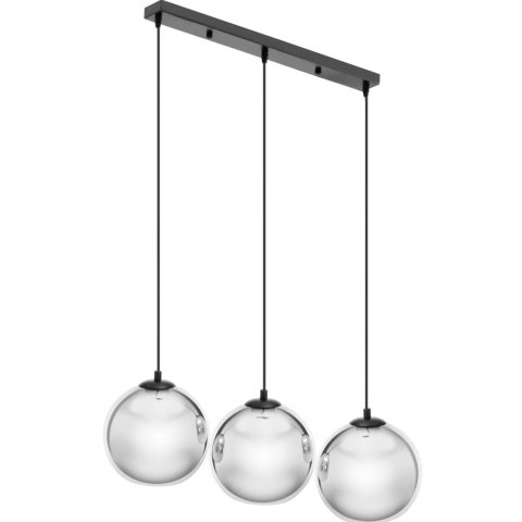 Lampa sufitowa nowoczesna 3 punktowa E27 - szklane kule Lampa sufitowa nowoczesna 3 punktowa E27 - szklane kule
