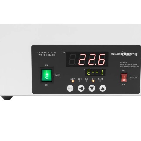 Łaźnia wodna laboratoryjna 4 miejscowa 5-100C 14.6 l Łaźnia wodna laboratoryjna 4 miejscowa 5-100C 14.6 l