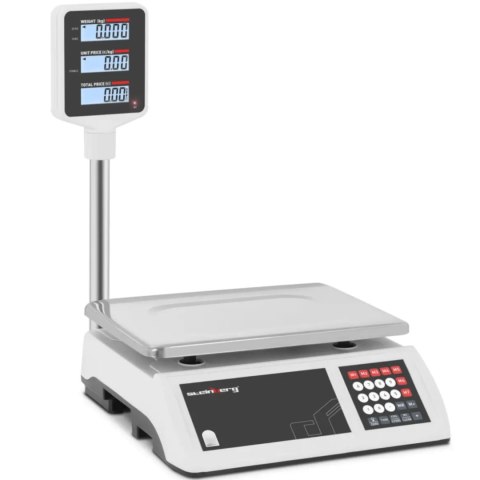 Waga kontrolna stołowa sklepowa magazynowa LCD 15kg / 2g Waga kontrolna stołowa sklepowa magazynowa LCD 15kg / 2g