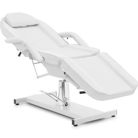 Fotel kosmetyczny do tatuażu masażu spa CAPUA - biały Fotel kosmetyczny do tatuażu masażu spa CAPUA - biały