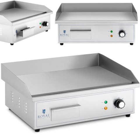 Grill elektryczny płyta grillowa gładka 530 x 350 mm 3000 W Grill elektryczny płyta grillowa gładka 530 x 350 mm 3000 W