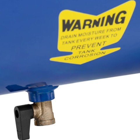 Kompresor bezolejowy sprężarka powietrza 50 l 8 bar 2 x 750 W Kompresor bezolejowy sprężarka powietrza 50 l 8 bar 2 x 750 W
