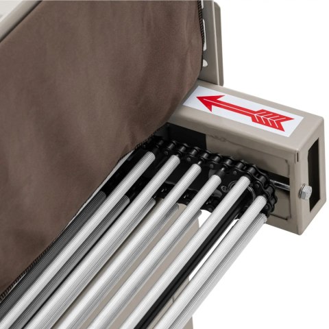 Tunel grzewczy obkurczający do pakowania 90 x 45 x 25 cm 0-180 C 750 W Tunel grzewczy obkurczający do pakowania 90 x 45 x 25 cm 0-180 C 750 W