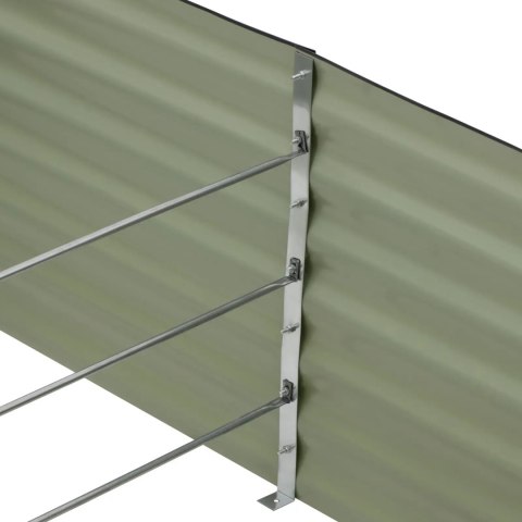 Grządka rabata skrzynia ogrodowa na warzywa rośliny STAL 180 x 60 x 90 cm Grządka rabata skrzynia ogrodowa na warzywa rośliny STAL 180 x 60 x 90 cm