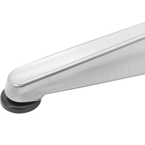 Stół stolik barowy okrągły wysoki składany śr. 60 cm 115 cm srebrny - 2 szt. Stół stolik barowy okrągły wysoki składany śr. 60 cm 115 cm srebrny - 2 szt.