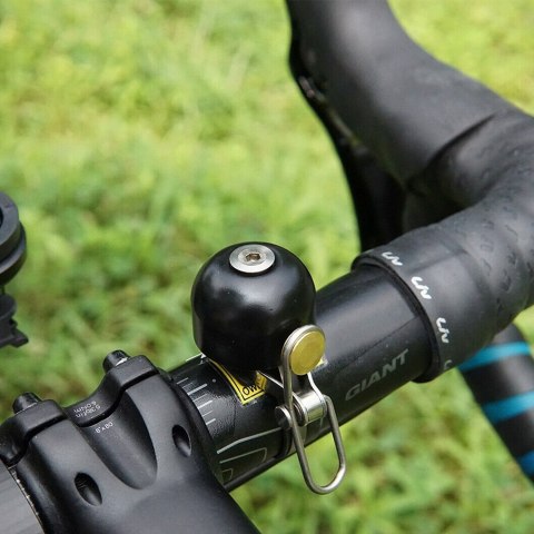 Dzwonek rowerowy retro - czarny Dzwonek rowerowy retro - czarny