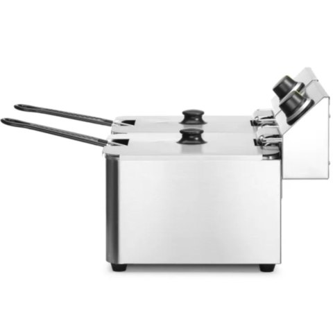 Frytownica gastronomiczna Kitchen Line 6kW 230V 2 x 4L - Hendi 205846 Frytownica gastronomiczna Kitchen Line 6kW 230V 2 x 4L - Hendi 205846