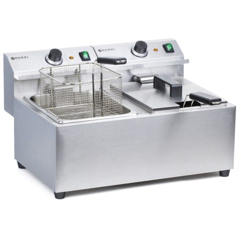 Frytownica gastronomiczna Mastercook 7kW 230V 2 x 8L - Hendi 207307 Frytownica gastronomiczna Mastercook 7kW 230V 2 x 8L - Hendi 207307
