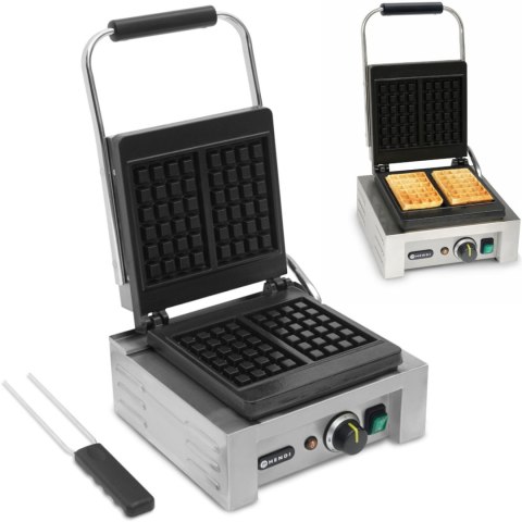 Gofrownica profesjonalna na 2 gofry prostokątne 1.5kW - Hendi 212103 Gofrownica profesjonalna na 2 gofry prostokątne 1.5kW - Hendi 212103