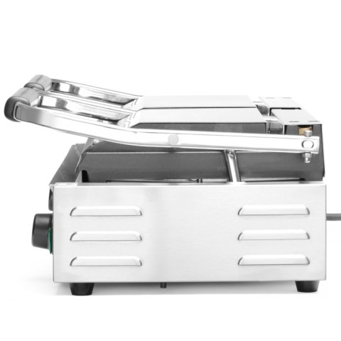Kontakt grill kontaktowy ryflowany podwójny 3600W - Hendi 263709 Kontakt grill kontaktowy ryflowany podwójny 3600W - Hendi 263709