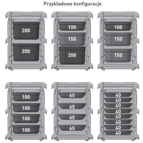 Pojemnik termoizolacyjny termos cateringowy EEP 8 x tace lub pojemniki GN1/1 100L - Hendi 707999 Pojemnik termoizolacyjny termos cateringowy EEP 8 x tace lub pojemniki GN1/1 100L - Hendi 707999
