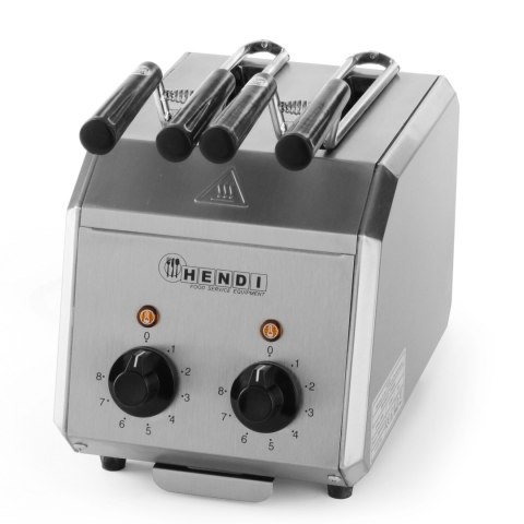 Toster kanapkowy z timerem podwójny 1200W- Hendi 261163 Toster kanapkowy z timerem podwójny 1200W- Hendi 261163