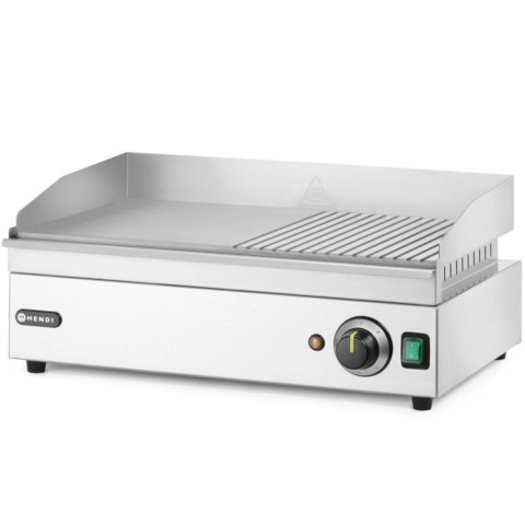 Grill elektryczny płyta grillowa gładka ryflowana 527 x 404 mm 2400 W Grill elektryczny płyta grillowa gładka ryflowana 527 x 404 mm 2400 W