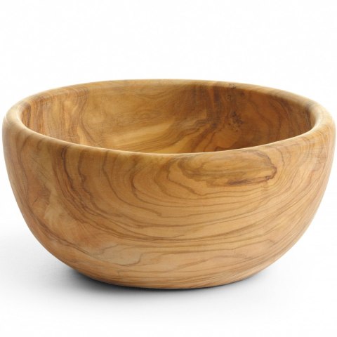 Miska ozdobna do przekąsek z drewna oliwnego okrągła śr. 155 x 75 mm Miska ozdobna do przekąsek z drewna oliwnego okrągła śr. 155 x 75 mm