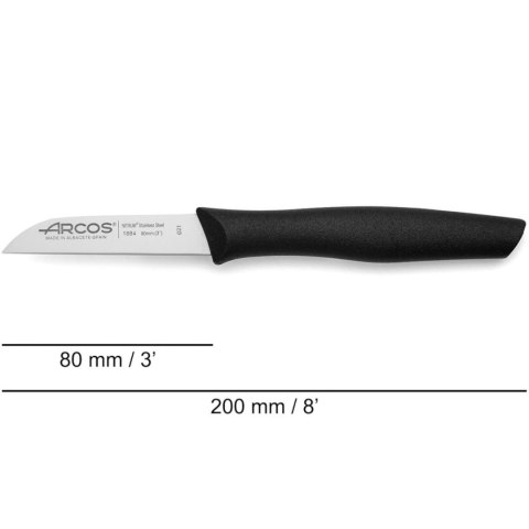 Nóż do obierania warzyw owoców obierak NOVA dł. 80/190 mm Nóż do obierania warzyw owoców obierak NOVA dł. 80/190 mm