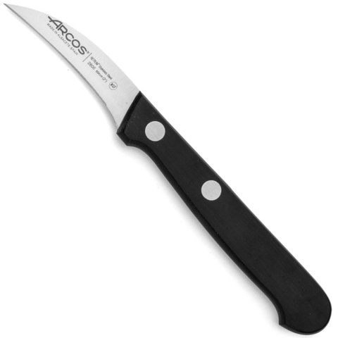 Nóż do obierania warzyw owoców obierak zakrzywiony UNIVERSAL dł. 60/162 mm Nóż do obierania warzyw owoców obierak zakrzywiony UNIVERSAL dł. 60/162 mm