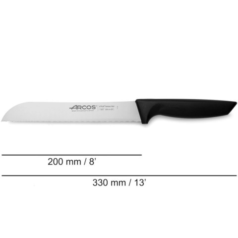 Nóż do pieczywa chleba ząbkowany NIZA dł. 200/332 mm Nóż do pieczywa chleba ząbkowany NIZA dł. 200/332 mm