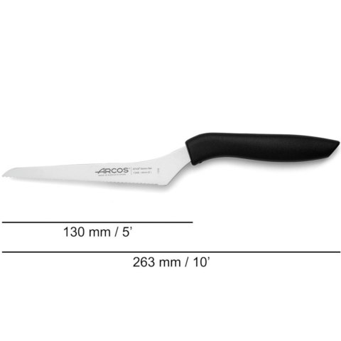 Nóż kuchenny uniwersalny zakrzywiony NIZA dł. 130/265 mm Nóż kuchenny uniwersalny zakrzywiony NIZA dł. 130/265 mm